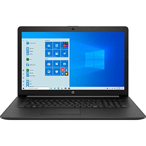 에이치피 2020 HP 17.3 HD+ Premium Laptop PC 10th Gen Intel Quad Core i5-1035G1 Upto 3.6GHz 8GB RAM 256GB SSD DVD-RW Card Reader HDMI WiFi Windows 10 Home Jet Black