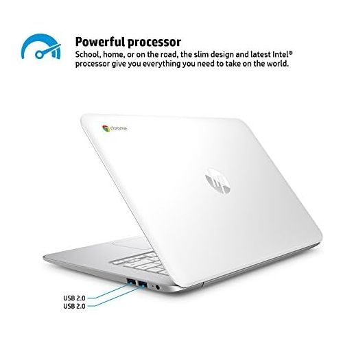 에이치피 HP Chromebook 14-ak050nr 14-Inch Laptop (Intel Celeron, 4 GB RAM, 16 GB eMMC)