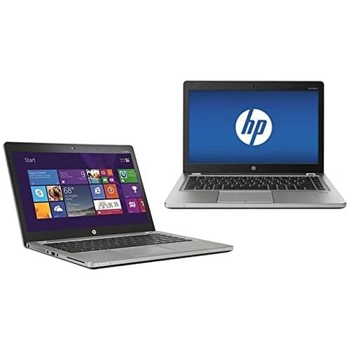 에이치피 HP Elitebook Folio 9480M 14.0 Refurb Laptop - Intel i7 4600U 4th Gen 2.1 GHz 8GB 256GB SSD Windows 10 Pro - Webcam