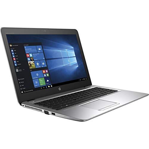 에이치피 HP EliteBook 850 G4 15.6 Anti-Glare HD Business Laptop: Intel Core i5-7200U, 256GB M.2 SSD, 16GB DDR4, Backlit Key, WiFi AC, BlueTooth, Type-C, RJ45 Ethernet, VGA, DisplayPort, Web