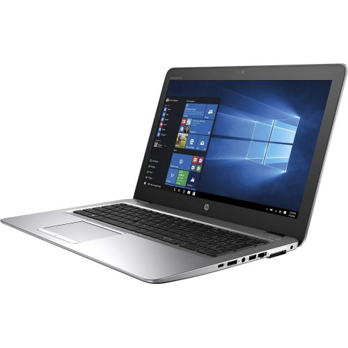 에이치피 HP EliteBook 850 G4 15.6 Anti-Glare HD Business Laptop: Intel Core i5-7200U, 256GB M.2 SSD, 16GB DDR4, Backlit Key, WiFi AC, BlueTooth, Type-C, RJ45 Ethernet, VGA, DisplayPort, Web