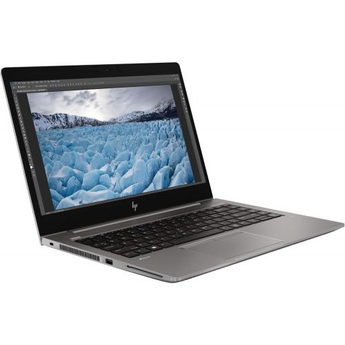 에이치피 HP Zbook 14U G6 Workstation Laptop (Intel i7-8565U 4-Core, 32GB RAM, 512GB m.2 SATA SSD, AMD Pro WX 3200, 14.0 Full HD (1920x1080), Fingerprint, WiFi, Bluetooth, Webcam, Win 10 Pro