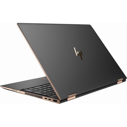 에이치피 HP Spectre x360-15t Quad Core(8th Gen Intel i7-8550U, 16GB RAM, 512G PCIe NVMe SSD, 4K IPS micro-edge Corning Gorilla, Windows 10)Bang & Olufsen 15.6 2-in-1 Convertible Dark Ash +