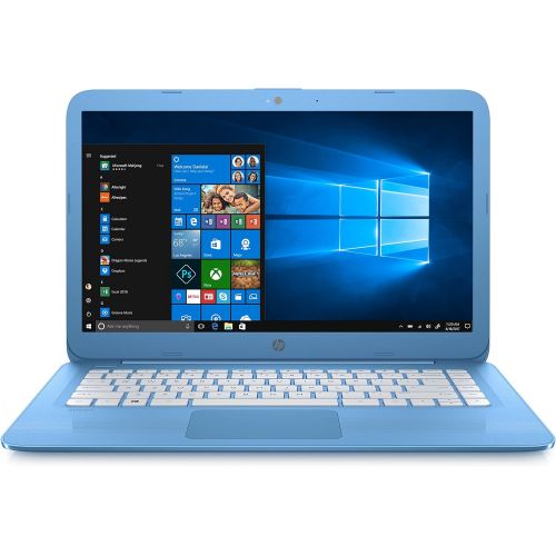 에이치피 HP Model 2NV73UA#ABA 14 Stream 14-ax000 14-ax040nr LCD Notebook Intel Celeron N3060 Dual-core (2 Core) 4GB DDR3L SDRAM 64GB Flash Memory BrightView Aqua Blue