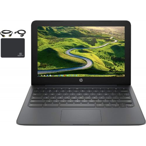 에이치피 2020 HP Premium Chromebook 11.6 HD Laptop Business & Student, Intel Celeron N3350, 4GB RAM, 32GB eMMC, HD Webcam, Bluetooth, Chrome OS, Wireless-AC, WiFi, USB-A&C, w/HubXcel Cable