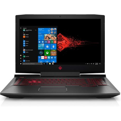 에이치피 HP Omen 17t Gaming Laptop: Core i7-8750H, 16GB RAM, NVidia GTX 1070, 17.3 Full HD 144Hz G-SYNC IPS Display, 128GB SSD + 1TB HDD