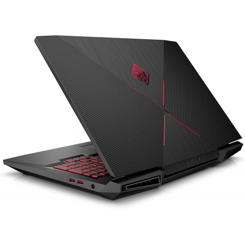 에이치피 HP Omen 17t Gaming Laptop: Core i7-8750H, 16GB RAM, NVidia GTX 1070, 17.3 Full HD 144Hz G-SYNC IPS Display, 128GB SSD + 1TB HDD