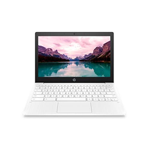 에이치피 HP Chromebook 11-inch Laptop - MediaTek - MT8183 - 4 GB RAM - 32 GB eMMC Storage - 11.6-inch HD Display - with Chrome OS - (11a-na0020nr, 2020 Model, Snow White)