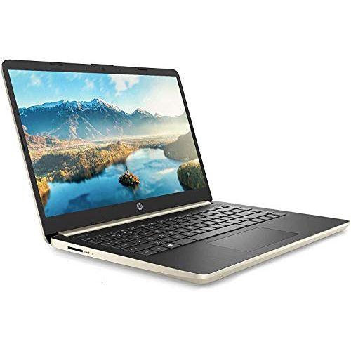 에이치피 Newest Flagship HP 14 HD Thin & Light Laptop Computer PC- 14 Micro-Edge Display 10th Gen Intel Quad-Core i5-1035G1 8GB RAM 256GB PCIe SSD + 16GB Optane BT USB Type-C WiFi HDMI Webc