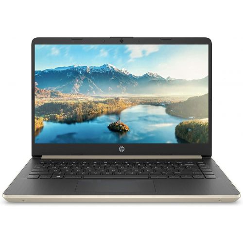 에이치피 Newest Flagship HP 14 HD Thin & Light Laptop Computer PC- 14 Micro-Edge Display 10th Gen Intel Quad-Core i5-1035G1 8GB RAM 256GB PCIe SSD + 16GB Optane BT USB Type-C WiFi HDMI Webc