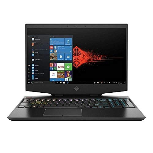 에이치피 HP OMEN 15-dh1053nr 15.6 Gaming Laptop -i7-10750H 2.6 GHz CPU, 32GB DDR4 Memory, 1TB SSD, RTX2070