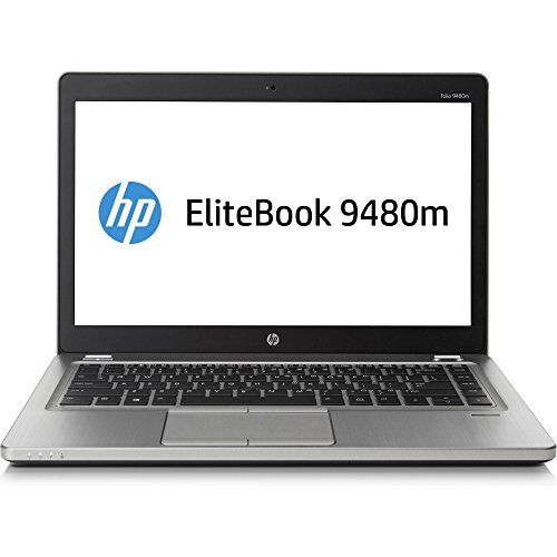 에이치피 HP EliteBook Folio 9480m J5P82UT#ABA 14-Inch Laptop 2.1 GHz Intel Core i7-4600U processor, 4 GB DDR3L memory, 500 GB SATA HDD, Windows 7 pro 64