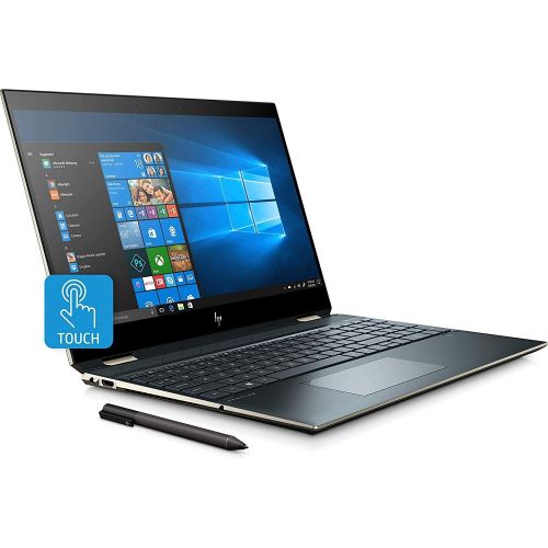 에이치피 2019 HP Spectre x360 15t Touch 4K IPS AMOLED GTX 1650 2-in-1 with 6 core 9th Gen Intel i7 9750H, 1TB SSD, 16GB, 3 Years McAfee Security Key,Windows 10 PRO Upgrade, Worldwide Warran