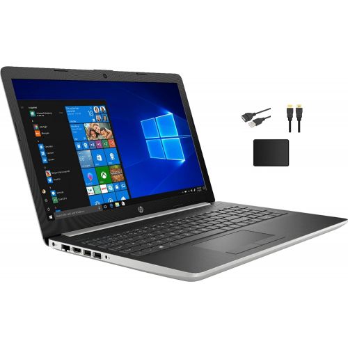 에이치피 HP 15.6-inch WLED-Backlit Touch Screen Laptop Intel i7-8550U Processor 32GB DDR4 Memory 1TB SSD +1TB HDD Windows 10 Home in S Mode Silver with Woov Accessory Bundle