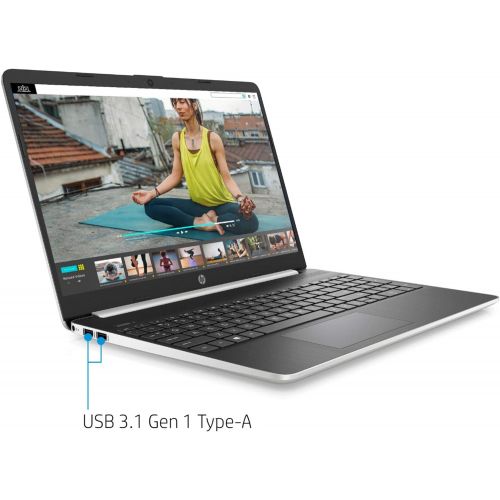 에이치피 HP 15.6 Laptop (15-DY1023DX) Intel Core i5 - 12GB Memory - 256GB SSD + 16GB Optane - Natural Silver/Ash Silver Keyboard