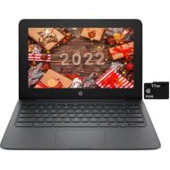 2021 HP Chromebook 11.6 Inch Laptop, Intel Celeron N3350 up to 2.4 GHz, 4GB RAM, 32GB eMMC, WiFi, Webcam, USB Type C, Chrome OS + TiTac Accessory (Zoom or Google Classroom Compatib