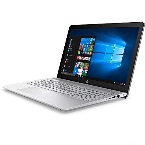 에이치피 HP 15.6 inch HD Laptop, Intel Core i5-7200U Processor 2.5GHz, 12GB DDR4 RAM, 1TB HDD, HDMI, Bluetooth, SuperMulti DVD, WiFi, HD Webcam, Windows 10 -Turbo Silver