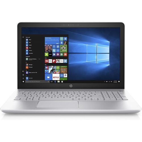 에이치피 HP 15.6 inch HD Laptop, Intel Core i5-7200U Processor 2.5GHz, 12GB DDR4 RAM, 1TB HDD, HDMI, Bluetooth, SuperMulti DVD, WiFi, HD Webcam, Windows 10 -Turbo Silver