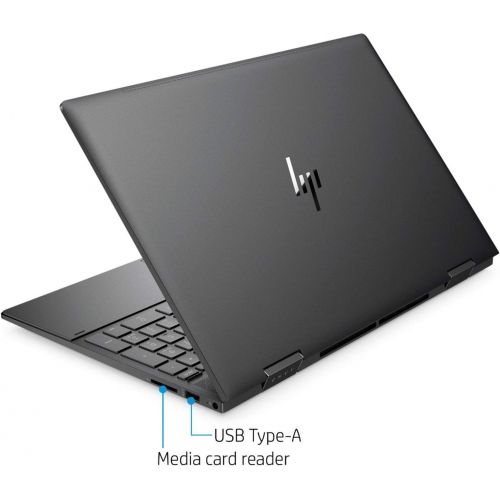 에이치피 2020 HP Envy X360 2-in-1 15.6 Inch Touchscreen Laptop (AMD Quad-Core Ryzen 7, AMD Radeon RX Vega 10, 16GB RAM, 1TB SSD, Backlit Keyboard, WiFi, Bluetooth, HDMI, Windows 10 Home) (B