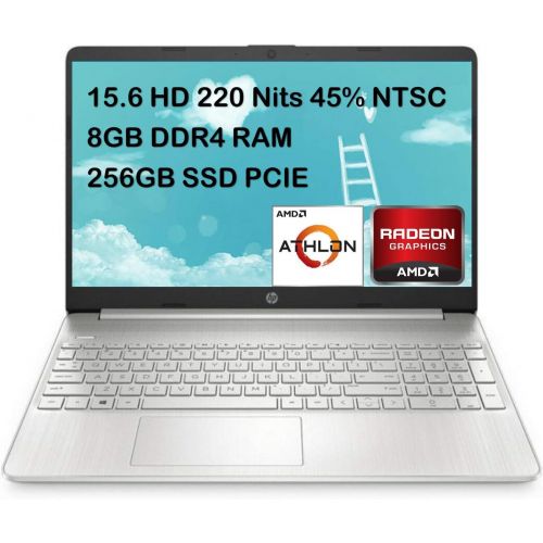 에이치피 2021 HP 15 15.6 High Performance Laptop Computer, AMD Athlon Gold 3150U up to 3.3GHz (Beat i3-8130U), 8GB DDR4 RAM, 256GB PCIe SSD, 802.11AC WiFi, Bluetooth 4.2, Windows 10 with Al