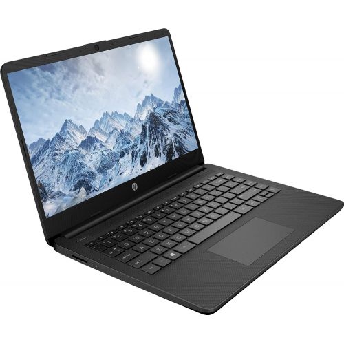 에이치피 2021 HP 14 inch HD Laptop for Business and Student, Intel Celeron N4020 (up to 2.8GHz), 4GB RAM, 64GB Storage, 1 Year Office 365 Personal, Webcam, HDMI, Wi-Fi, Win10 S, w/128GB SD