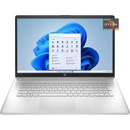 HP 17.3 Full HD Laptop, AMD Ryzen 5 5500U (Beat i5-10500), 8GB RAM, 1TB NVMe SSD, USB-C, Fingerprint, HDMI, Webcam, WiFi, Windows 10 Home in S Mode, Natural Silver