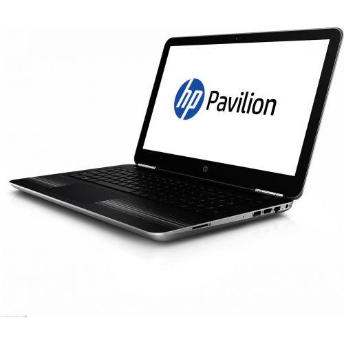 에이치피 HP Pavilion 15-au010wm 15.6 Inch Laptop (Intel Core i7-6500U 2.5GHz, 12 GB DDR4-2133 SDRAM, 1 TB 5400 rpm SATA Hard Drive, Windows 10), Silver