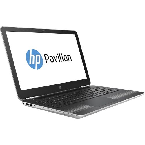 에이치피 HP Pavilion 15-au010wm 15.6 Inch Laptop (Intel Core i7-6500U 2.5GHz, 12 GB DDR4-2133 SDRAM, 1 TB 5400 rpm SATA Hard Drive, Windows 10), Silver