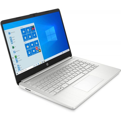 에이치피 HP 2021 Newest 14in HD Laptop Light-Weight, AMD Athlon 3050U(Up to 3.2GHz), 8GB RAM, 256GB SSD + 64GB eMMC, 1 Yr Office365, WiFi, Bluetooth 5, USB-A&C, HDMI, Webcam, Win10, w/Ghost