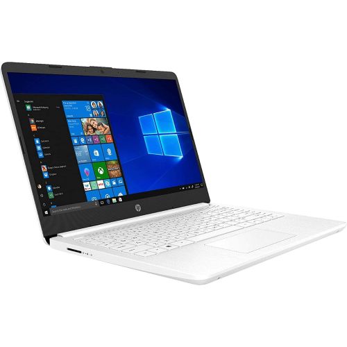 에이치피 HP 2021 Newest Stream 14-inch HD Laptop, White, Intel N4020 up to 2.8 G, 4G RAM, 128G Space(64G eMMC+64G Micro SD), WiFi, Webcam, Bluetooth, Windows 10 S, Office 365 Personal for 1