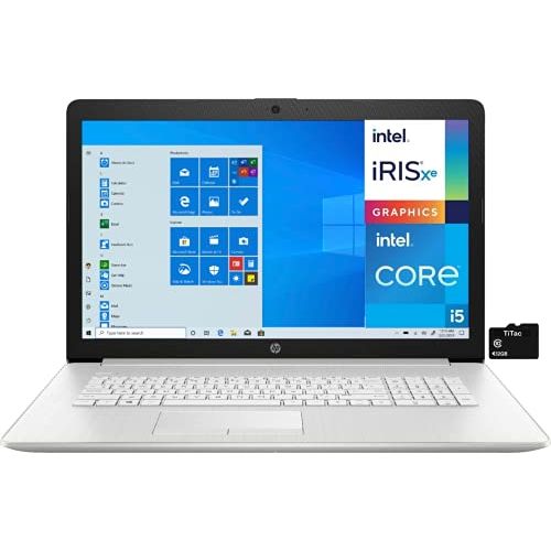 에이치피 2021 HP 17.3 Laptop Computer Full HD Anti-Glare IPS Display, 11th Gen Intel Quad-Core i5-1135G7 (Beats i7-1065G7), 16GB DDR4 RAM, 512GB SSD, NO DVD RW, WiFi, RJ 45, Webcam, Win 11