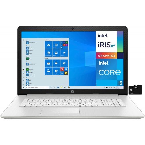 에이치피 2021 HP 17.3 Laptop Computer Full HD Anti-Glare IPS Display, 11th Gen Intel Quad-Core i5-1135G7 (Beats i7-1065G7), 16GB DDR4 RAM, 512GB SSD, NO DVD RW, WiFi, RJ 45, Webcam, Win 11