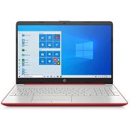 2021 HP 15.6 HD Laptop Computer Intel Dual-Core Pentium 6405U Processor 8GB RAM 128GB SSD Intel UHD Graphics HD Webcam Bluetooth RJ-45 USB-C HDMI Windows 10 Pro Scarlet Red w/RE US