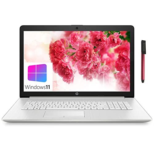 에이치피 [Windows 11] 2021 HP 17 Laptop Computer, 17.3 FHD Anti-Glare 300 nits, Intel Core i3-1115G4 up to 4.1GHz (Beat i5-8365U), 8GB DDR4 RAM, 512GB PCIe SSD, 802.11AC WiFi, Bluetooth 4.2