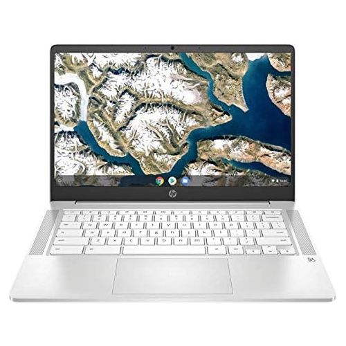 에이치피 HP Chromebook - 14a-na0012ds 14 TS Intel Celeron N4020 Intel UHD Graphics 600 4 GB RAM 128 GB eMMC Chrome OS BT Webcam Ceramic White(Renewed)