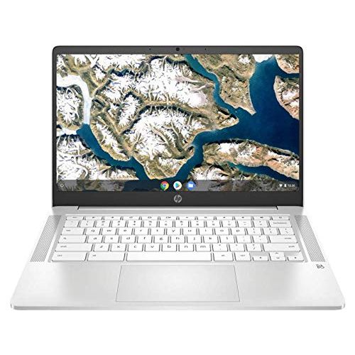 에이치피 HP Chromebook - 14a-na0012ds 14 TS Intel Celeron N4020 Intel UHD Graphics 600 4 GB RAM 128 GB eMMC Chrome OS BT Webcam Ceramic White(Renewed)