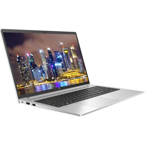 에이치피 HP ProBook 455 G8 15.6in Laptop, Ryzen 5 5600U Hexa-Core (6 Core), 16GB DDR4, 256GB NVMe SSD, Radeon Graphics, 1920 x 1080 IPS Display, Webcam, WiFi, Bluetooth, Win 10 Pro, and Lap