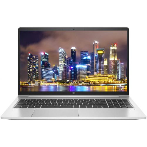 에이치피 HP ProBook 455 G8 15.6in Laptop, Ryzen 5 5600U Hexa-Core (6 Core), 16GB DDR4, 256GB NVMe SSD, Radeon Graphics, 1920 x 1080 IPS Display, Webcam, WiFi, Bluetooth, Win 10 Pro, and Lap