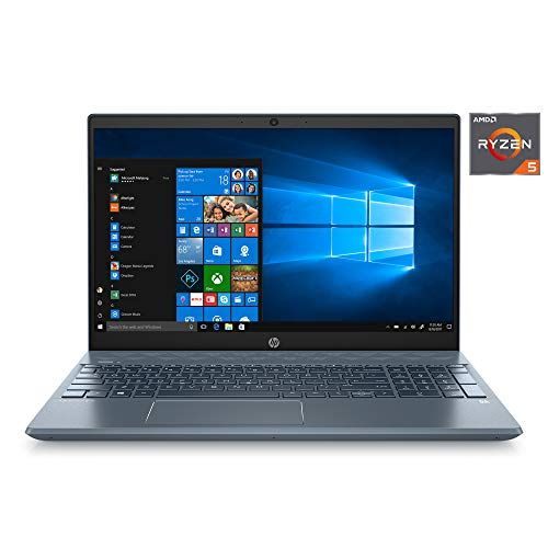 에이치피 2021 HP Pavilion 15.6 FHD IPS Laptop PC Quad-Core AMD Ryzen 5 3500U 12GB RAM DDR4 256GB M.2 SSD+1TB HDD AMD Radeon Vega 8 HDMI USB-C RJ-45 WIFI Bluetooth Webcam Windows 10 Pro w/RE