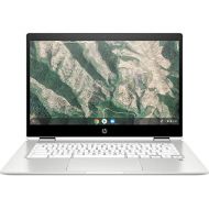 HP Chromebook x360 - 14b-ca0036nr 14 TS Intel Celeron N4000 1.1 GHz Intel UHD Graphics 600 4 GB RAM 32 GB eMMC Chrome OS BT Webcam Natural Silver(Renewed)
