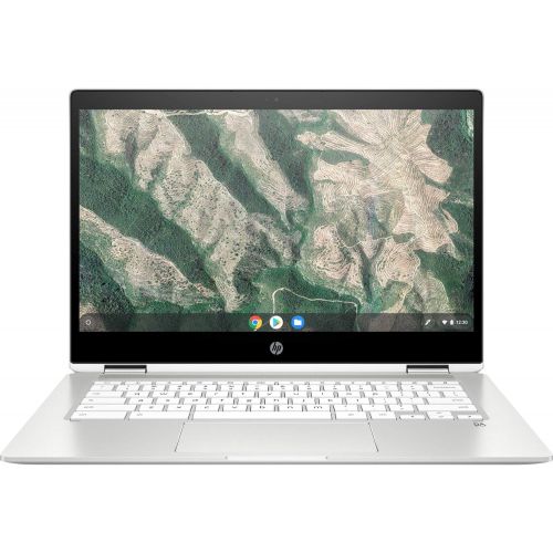 에이치피 HP Chromebook x360 - 14b-ca0036nr 14 TS Intel Celeron N4000 1.1 GHz Intel UHD Graphics 600 4 GB RAM 32 GB eMMC Chrome OS BT Webcam Natural Silver(Renewed)