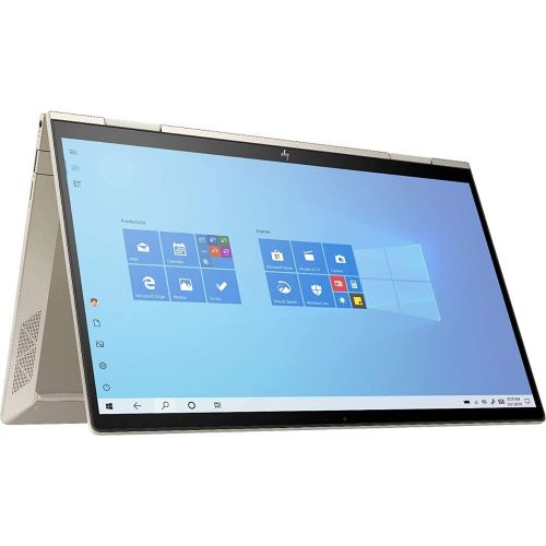 에이치피 HP Envy X360 13.3 FHD 2-in-1 Touchscreen Laptop 11th Gen Intel Core i7-1165G7 Processor 8GB RAM 1TB SSD Backlit Keyboard Fingerprint Reader Windows 10 with Tivdio Accessory Bundle