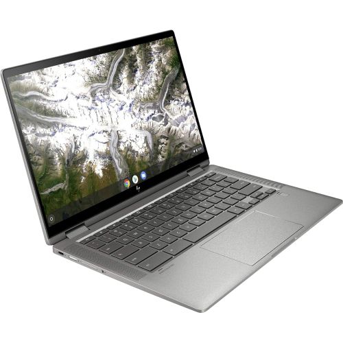 에이치피 HP 2020 2-in-1 14 FHD TouchScreen Chromebook Laptop Computer, 2-Core Intel Core i3-10110U, 8GB RAM, 64GB eMMC Flash Memory,Backlit Keyboard,No DVD,Bluetooth,Webcam,Chrome OS, ROKC