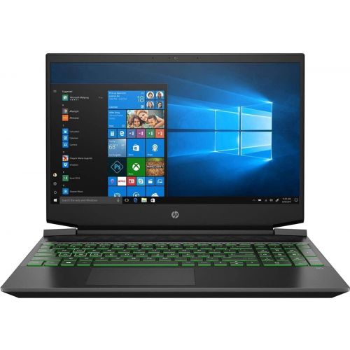 에이치피 HP Pavilion 15-ec1046nr 15.6 Full HD Gaming Notebook Computer, AMD Ryzen 7 4800H 2.9GHz, 12GB RAM, 512GB SSD, NVIDIA GeForce GTX 1660Ti 6GB, Windows 10 Home, Free Upgrade to Window