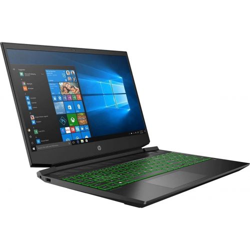 에이치피 HP Pavilion 15-ec1046nr 15.6 Full HD Gaming Notebook Computer, AMD Ryzen 7 4800H 2.9GHz, 12GB RAM, 512GB SSD, NVIDIA GeForce GTX 1660Ti 6GB, Windows 10 Home, Free Upgrade to Window