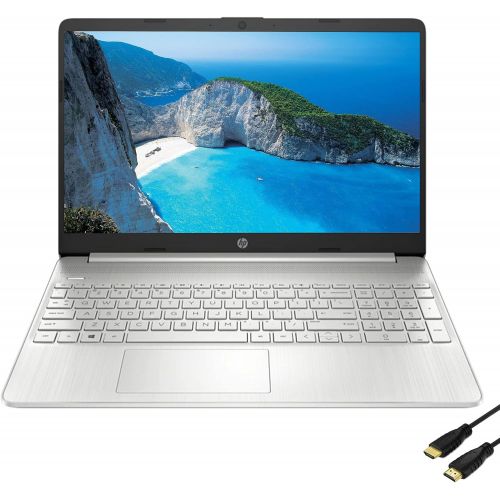 에이치피 HP 15.6 Inch Full HD Touchscreen Laptop AMD 8-Core Ryzen 7 5700U (Beat i7-10710U), WiFi 6 8GB DDR4 RAM, 512GB PCIE SSD, Windows 10 Home,Silver, 8GB 512GB SSD