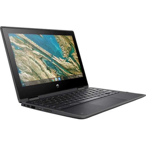 에이치피 HP Chromebook X360 11.6 Intel Celeron N4020 Dual-Core 32GB eMMC 4GB LPDDR4 Chrome OS 2-in-1 Touchscreen Laptop