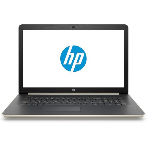 에이치피 HP 17.3 HD+ Notebook, Intel Core i7-8550U Processor, 20GB Memory: 16GB Intel Optane + 4GB RAM, 2TB Hard Drive, Optical Drive, HD Webcam, HD Audio, Windows 10 Home (Pale Gold)