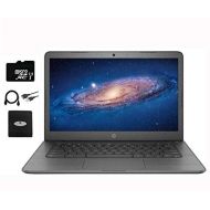 2021 HP 14 HD Touchdcreen Laptop Chromebook for Business Student, AMD A4-9120C(up to 2.4GHz), 4GB Memory, 32GB eMMC, 180° Hinge, Webcam, WiFi, Chrome OS, w/128GB Micro SD Card, GM