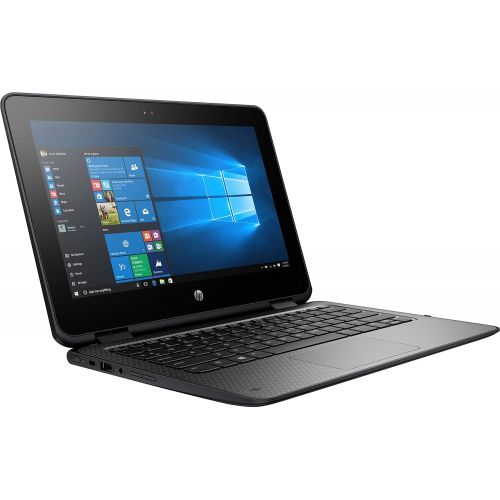 에이치피 HP ProBook x360 G1 EE 11.6 Touchscreen LED HD 2-in-1 Laptop, Intel Celeron N3350 Dual-Core 1.1GHz, 4GB DDR3, 64GB SSD eMMC, Type-C, HDMI, RJ-45, WiFi AC, Bluetooth 4.2, Windows 10